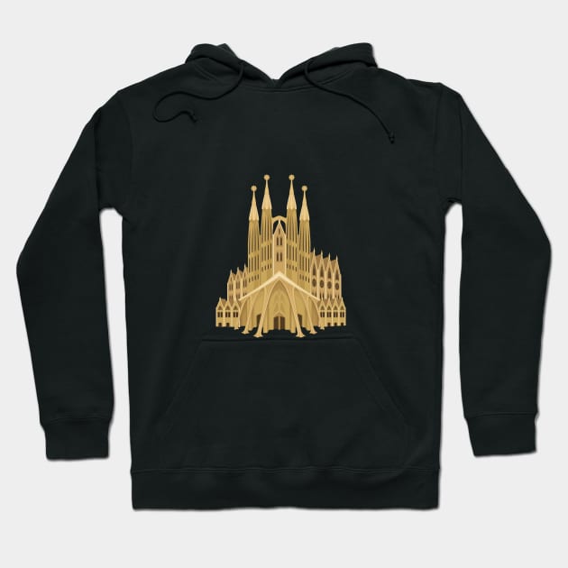 La sagrada familia Hoodie by Aestheticartsrm